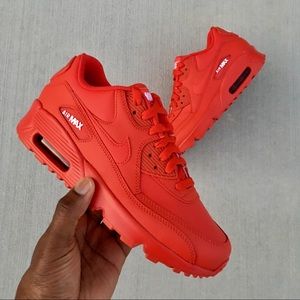 boys red air max 